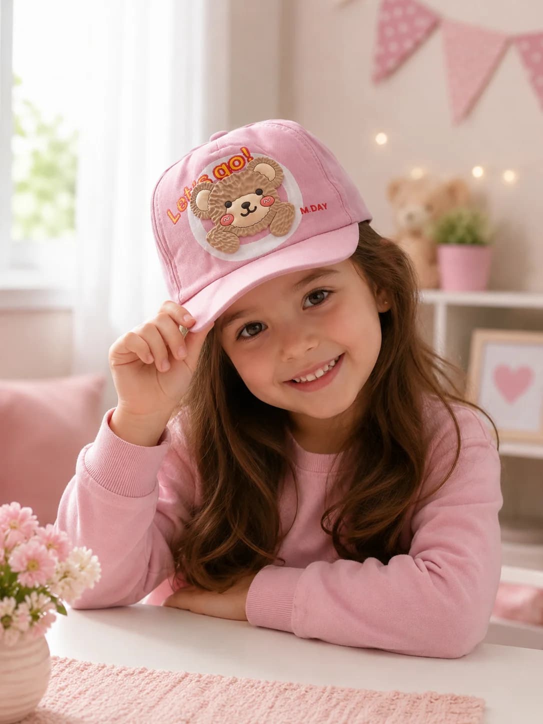 kids cap LETS GO
