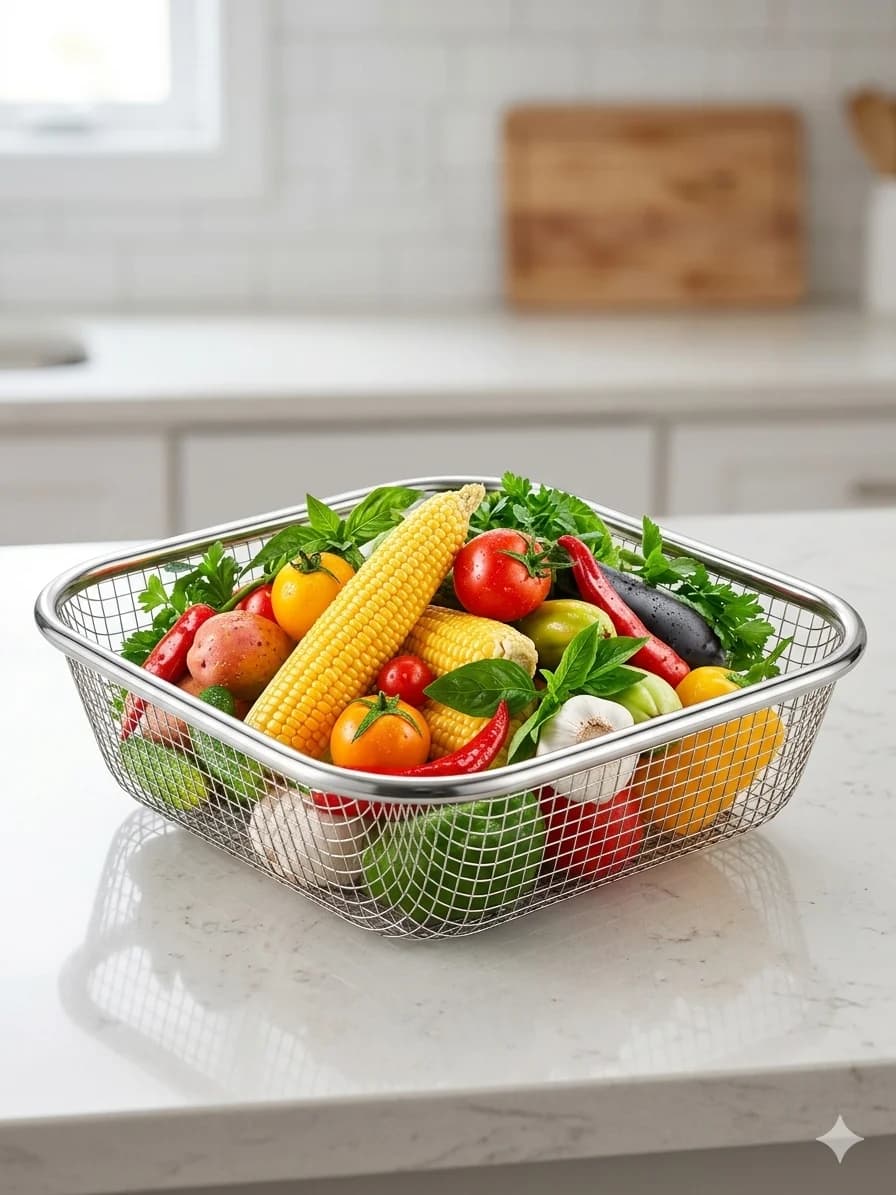 square stainless steel strainer 24*24