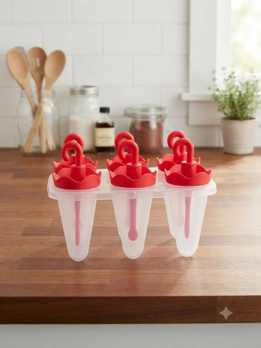 Plastic ice cream mold