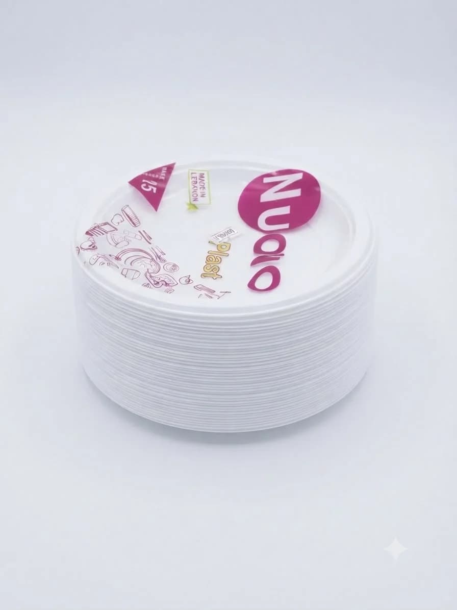 Plastic Plate Small/ 25pcs