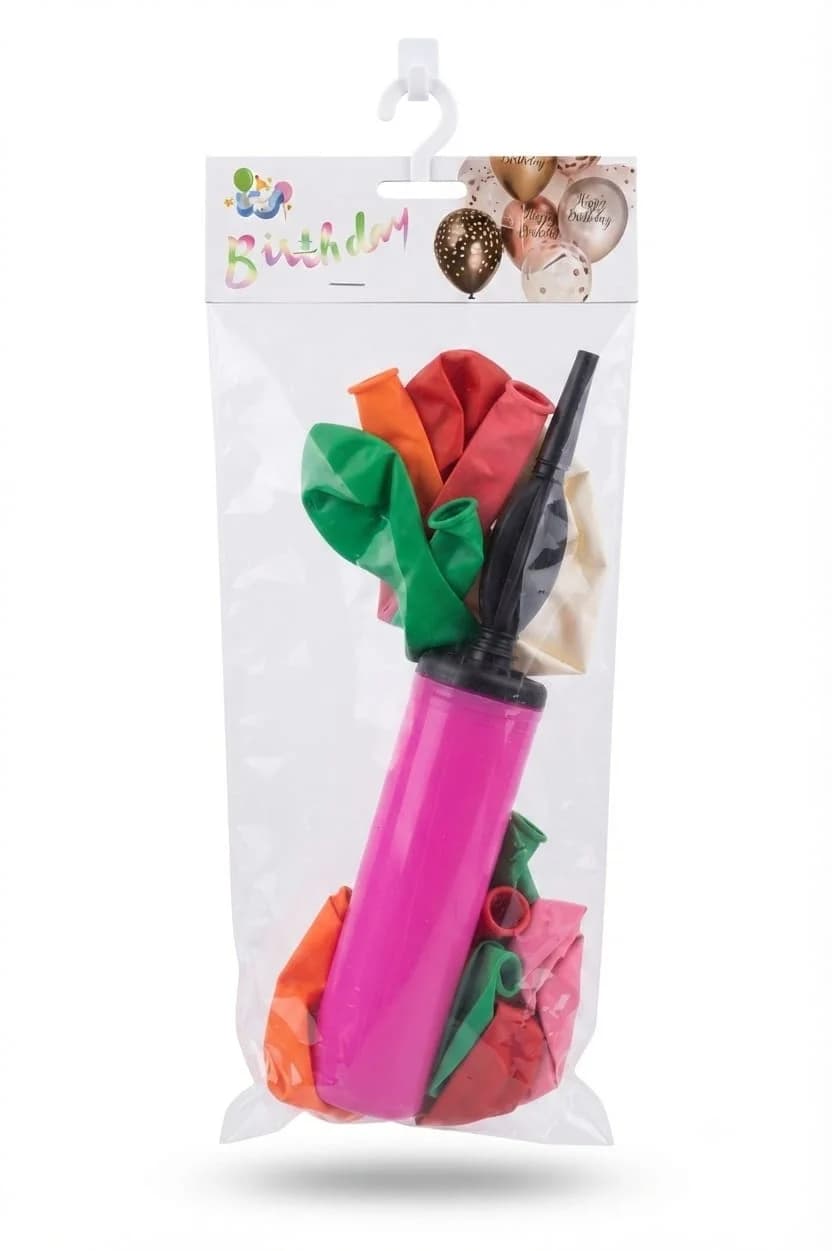 Ballon Inflater With Ballons
