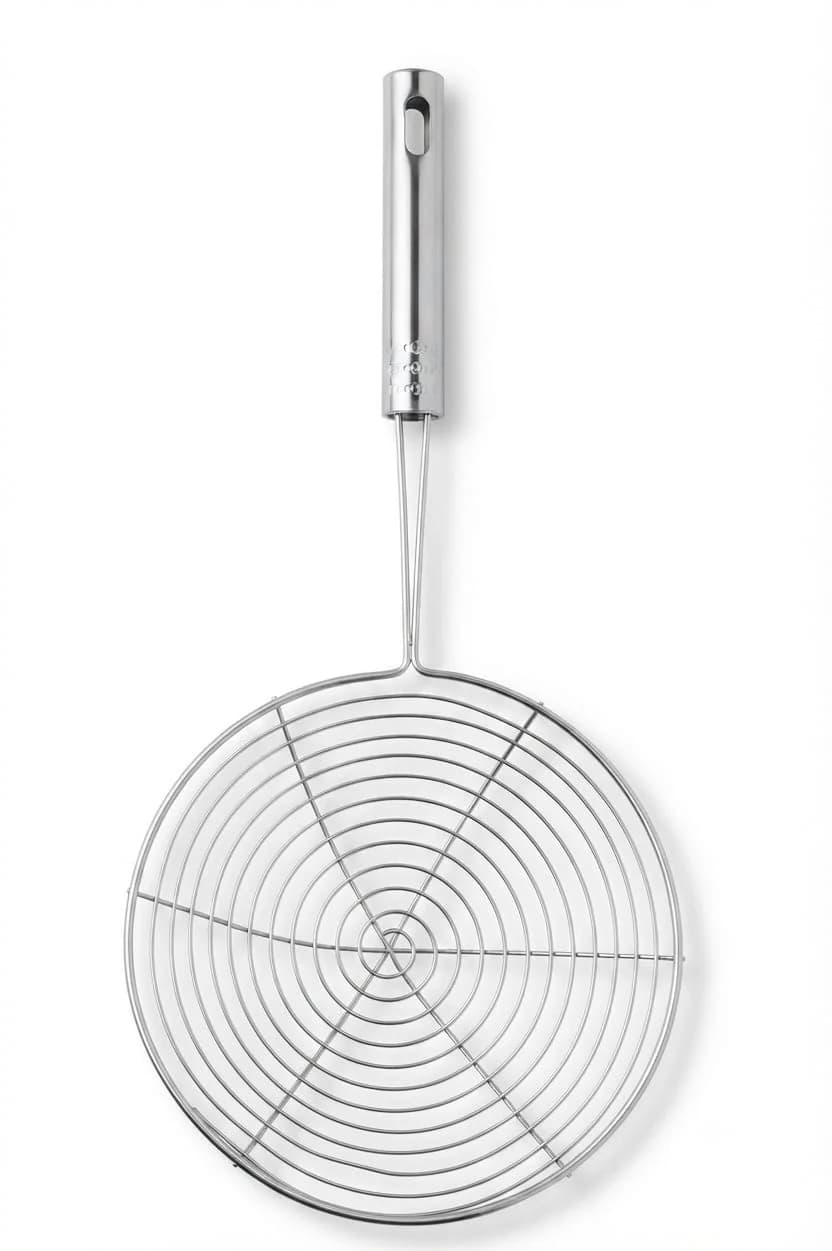 Medium stainless steel potato carrier