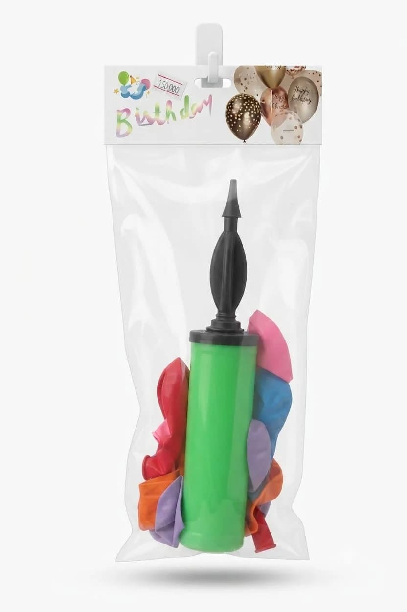 Ballon Inflater With Ballons