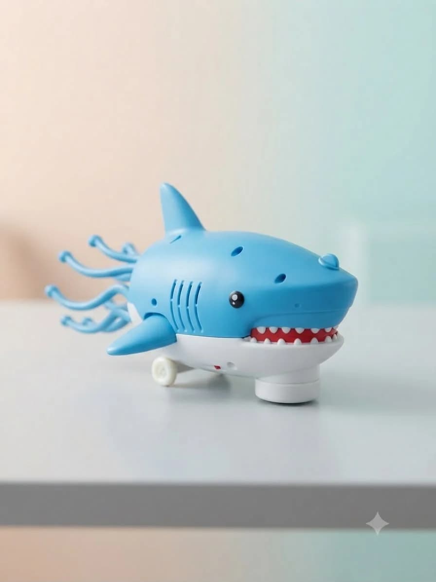 Shark dincing robot