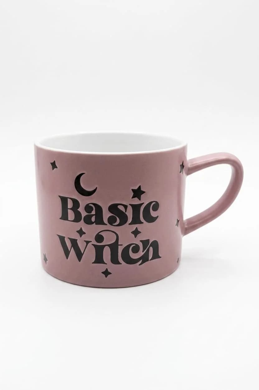 ceramic mug basic witch