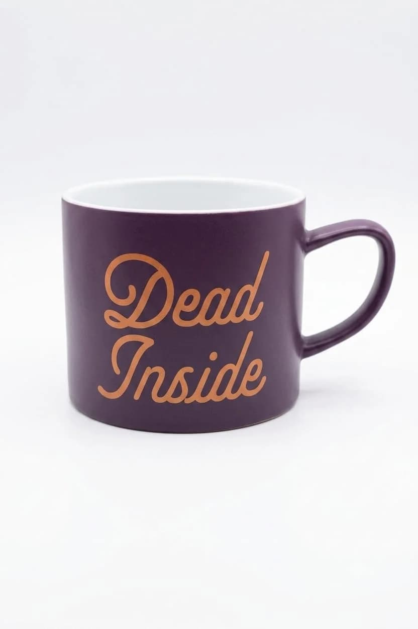 ceramic mug dead inside