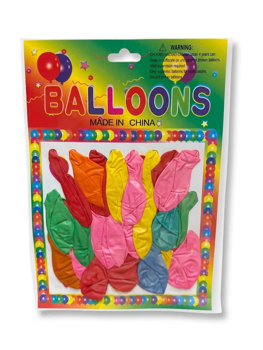 balloons multi colors