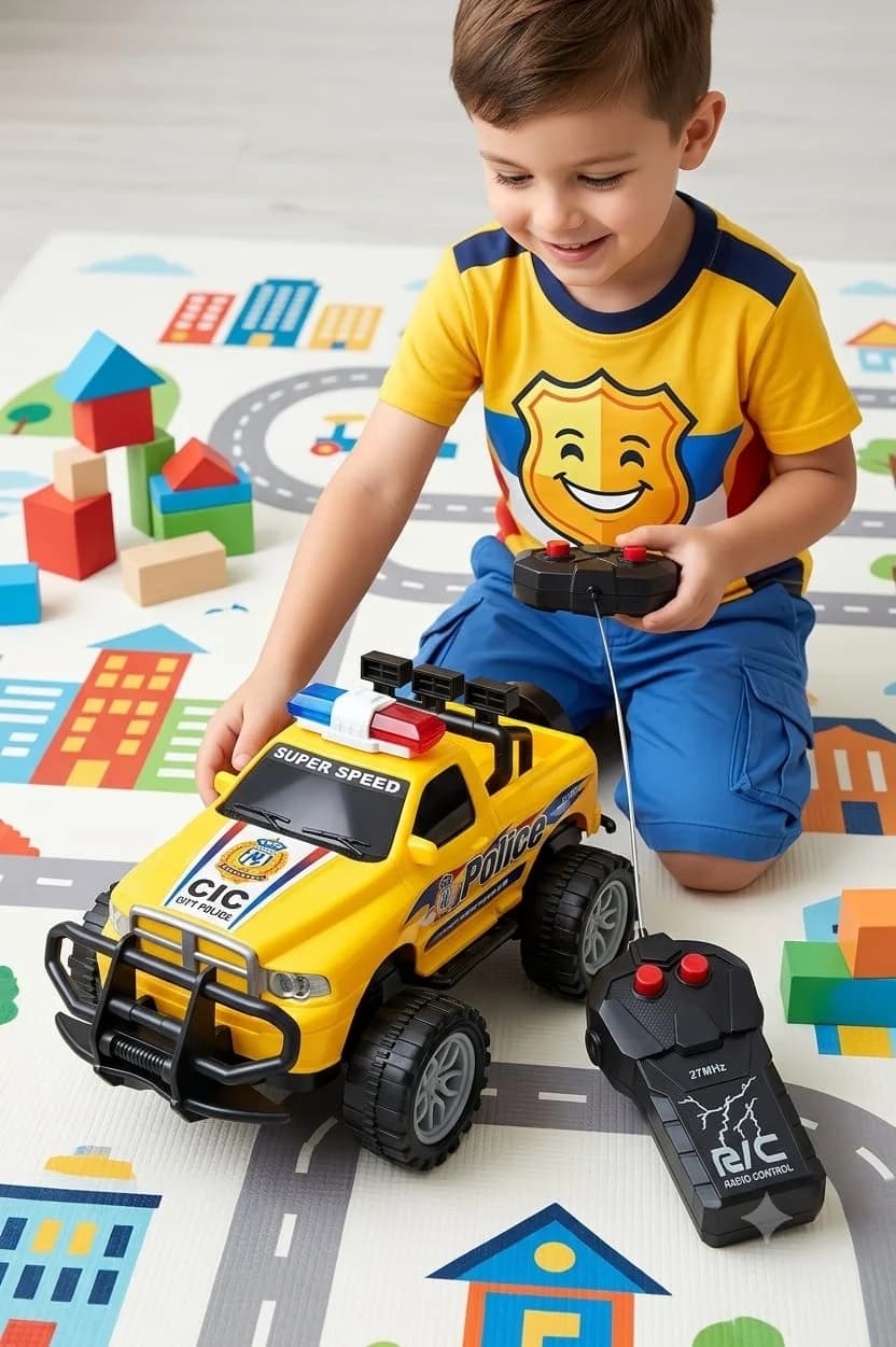Rc Police Car 4w
