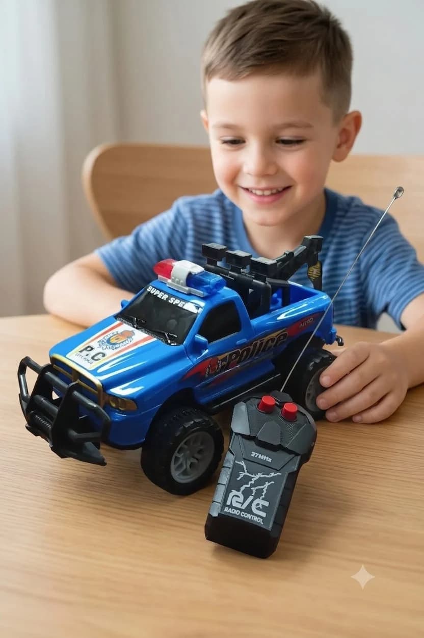 Rc Police Car 4w