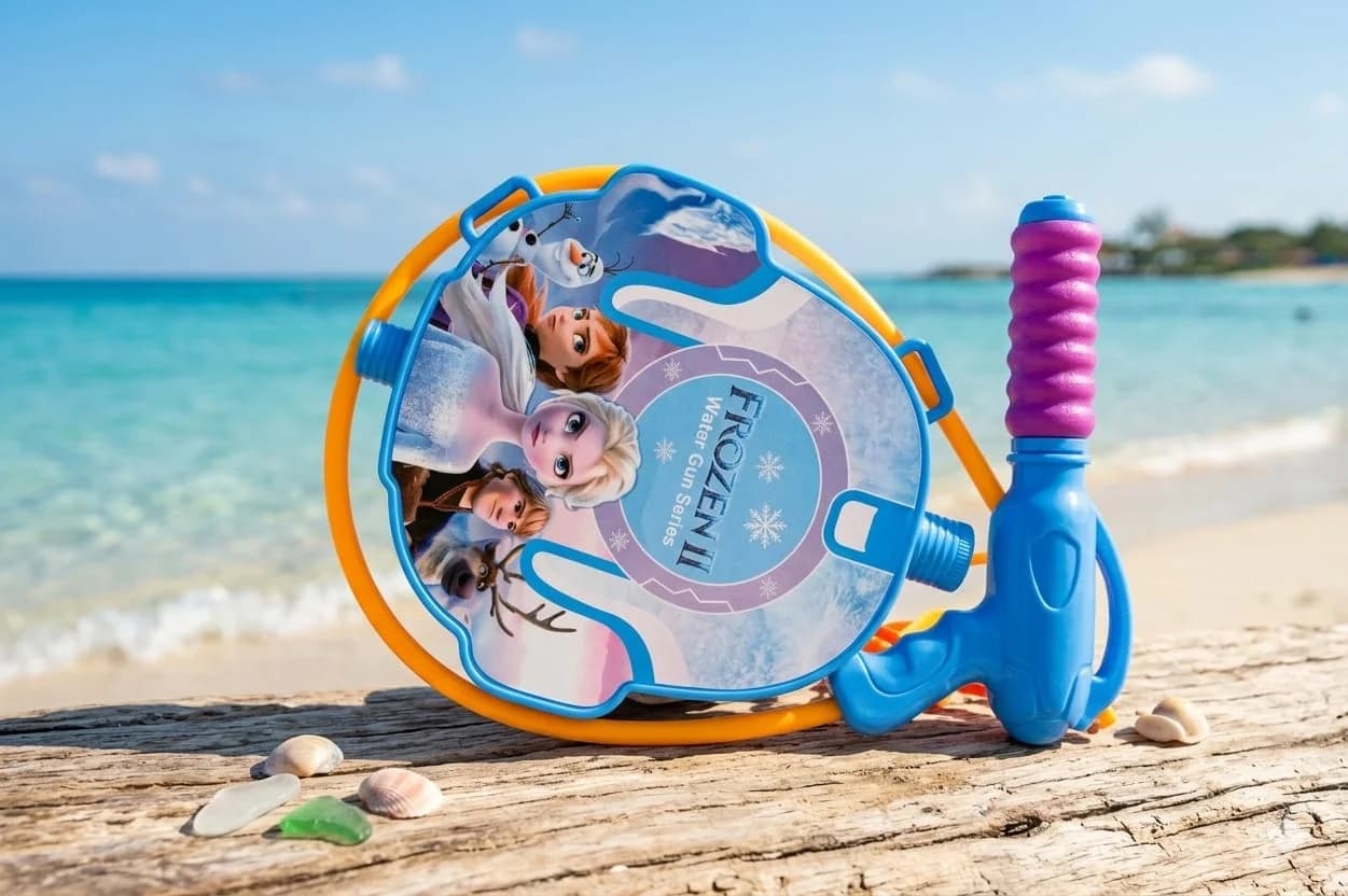 backpack water gun frozen