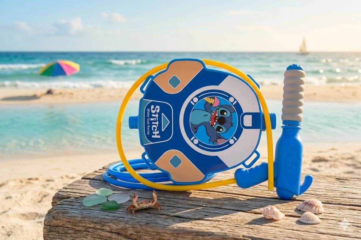 backpack water gun stitch