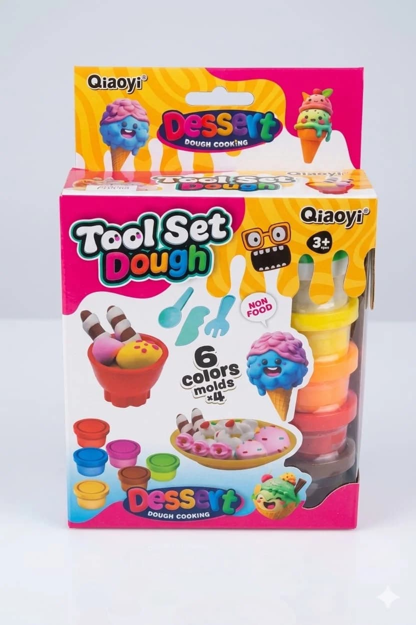 clay dessert tool set dough